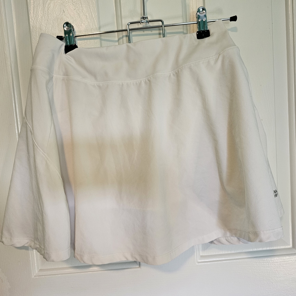 All in Motion White Tennis Athletic Skirt Women's Size M